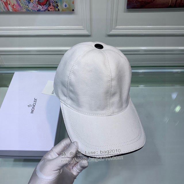 Moncler男女同款帽子 蒙口經典黑白鴨舌帽棒球帽  mm1741